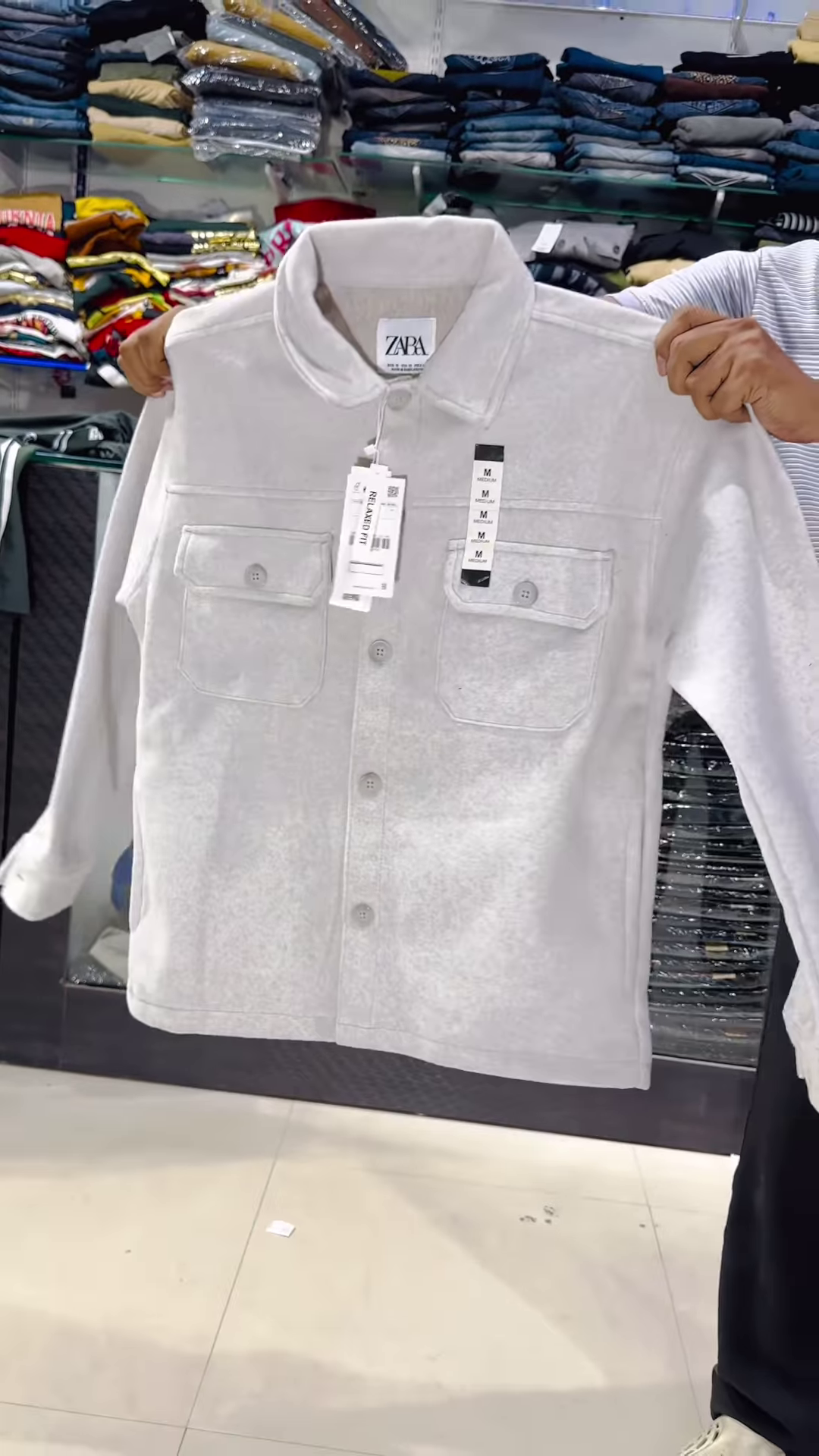 Utility Pocket Shirts & Jackets 👔🧥 – Relaxed Fit in Grey, Tan & Navy Variant - Image 2