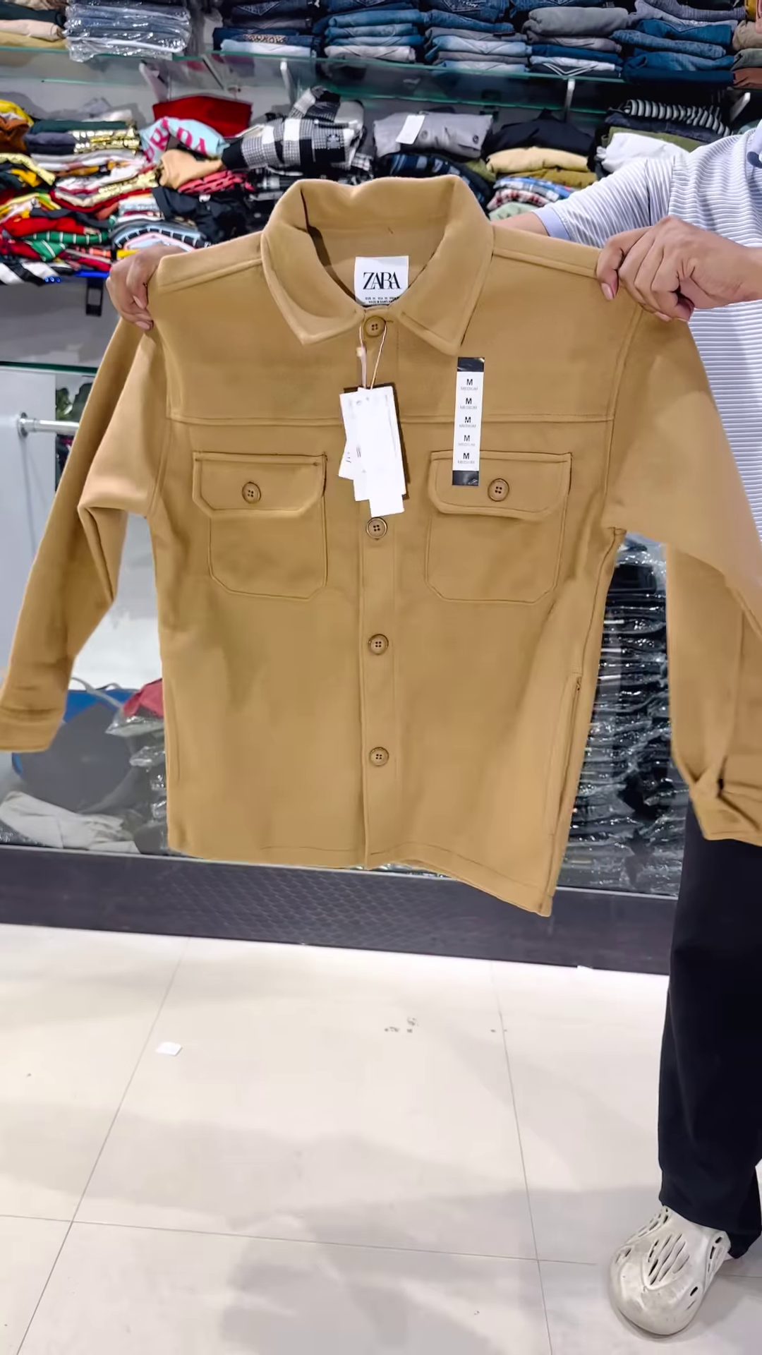 Utility Pocket Shirts & Jackets 👔🧥 – Relaxed Fit in Grey, Tan & Navy Variant