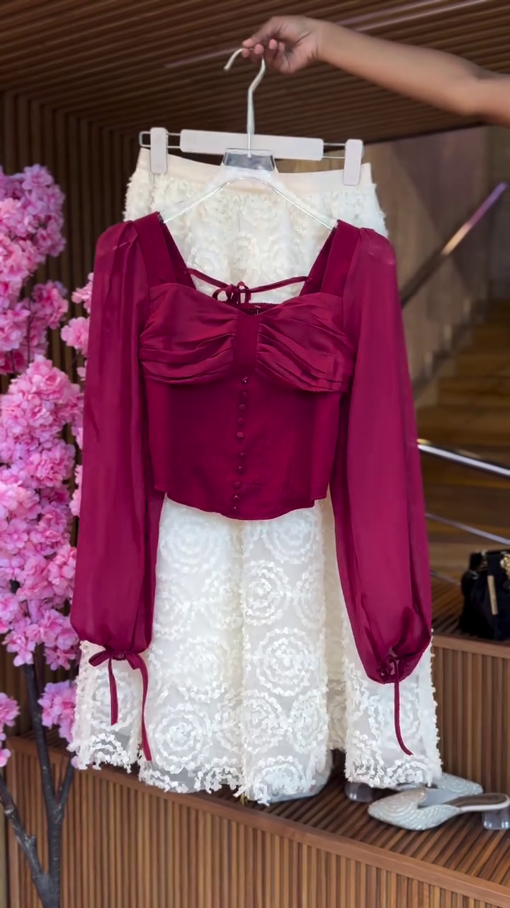 Embellished Black & Silver Dress