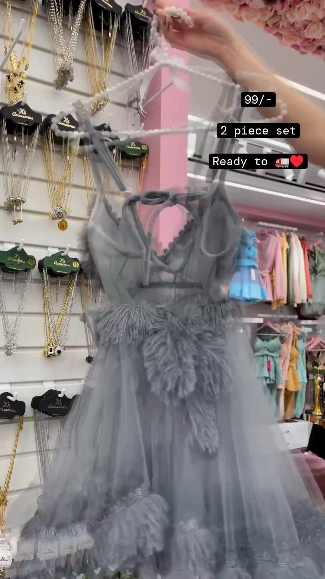 Women’s Long Wedding Dress Robe Scarf Perspective Tulle Puffy Nightgown Feathers - Image 2