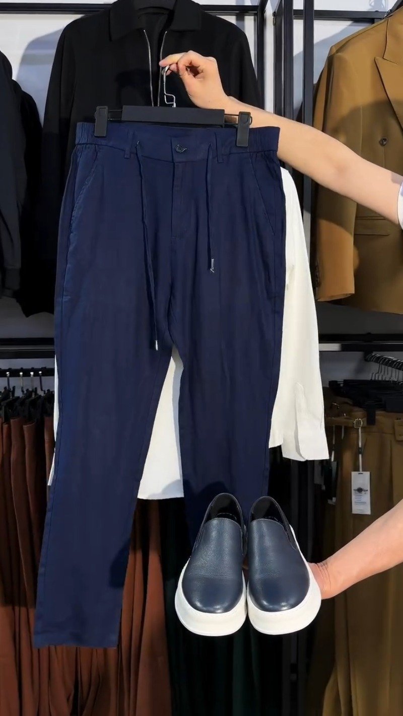 Modern Minimalist Casual Co-ord Set β Available in Brown, Black, White & Navy - Image 6