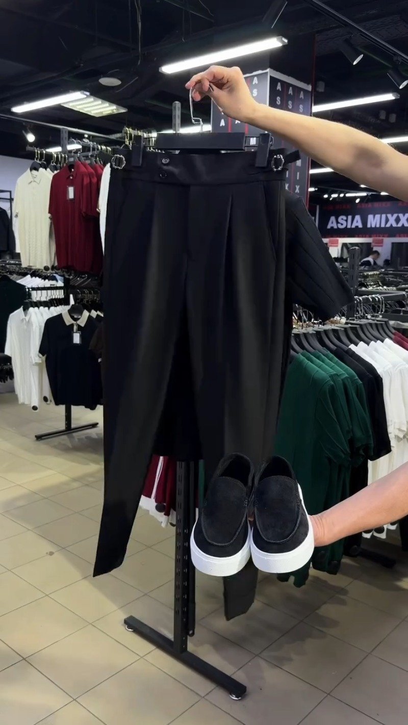 Modern Minimalist Ribbed Knit Polo & Trouser Co-ord Set β Available in Black, Brown & Burgundy - Image 2