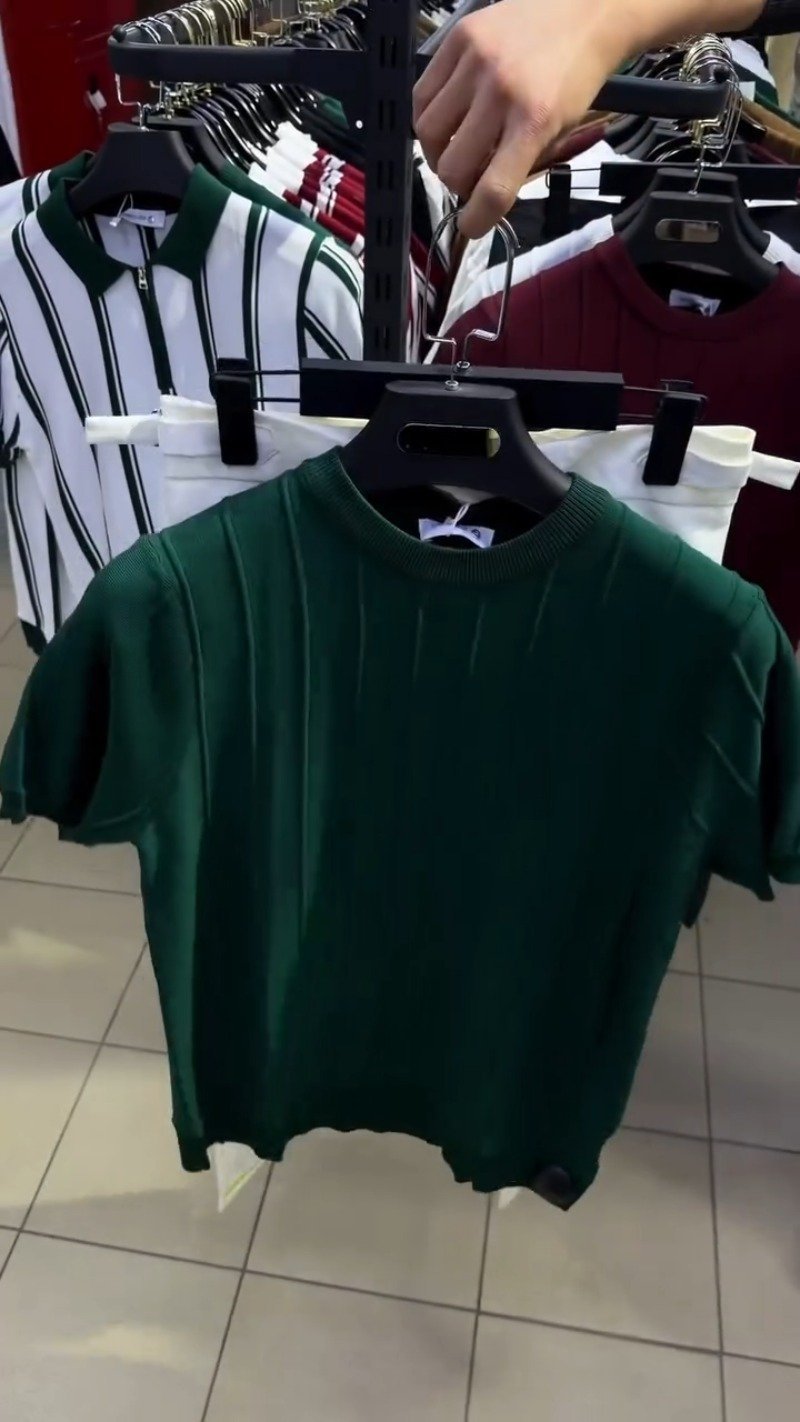 Emerald Green Ribbed Knit Co-ord Set with Matching Suede Loafers โ Available in Emerald Green & Burgundy - Image 3