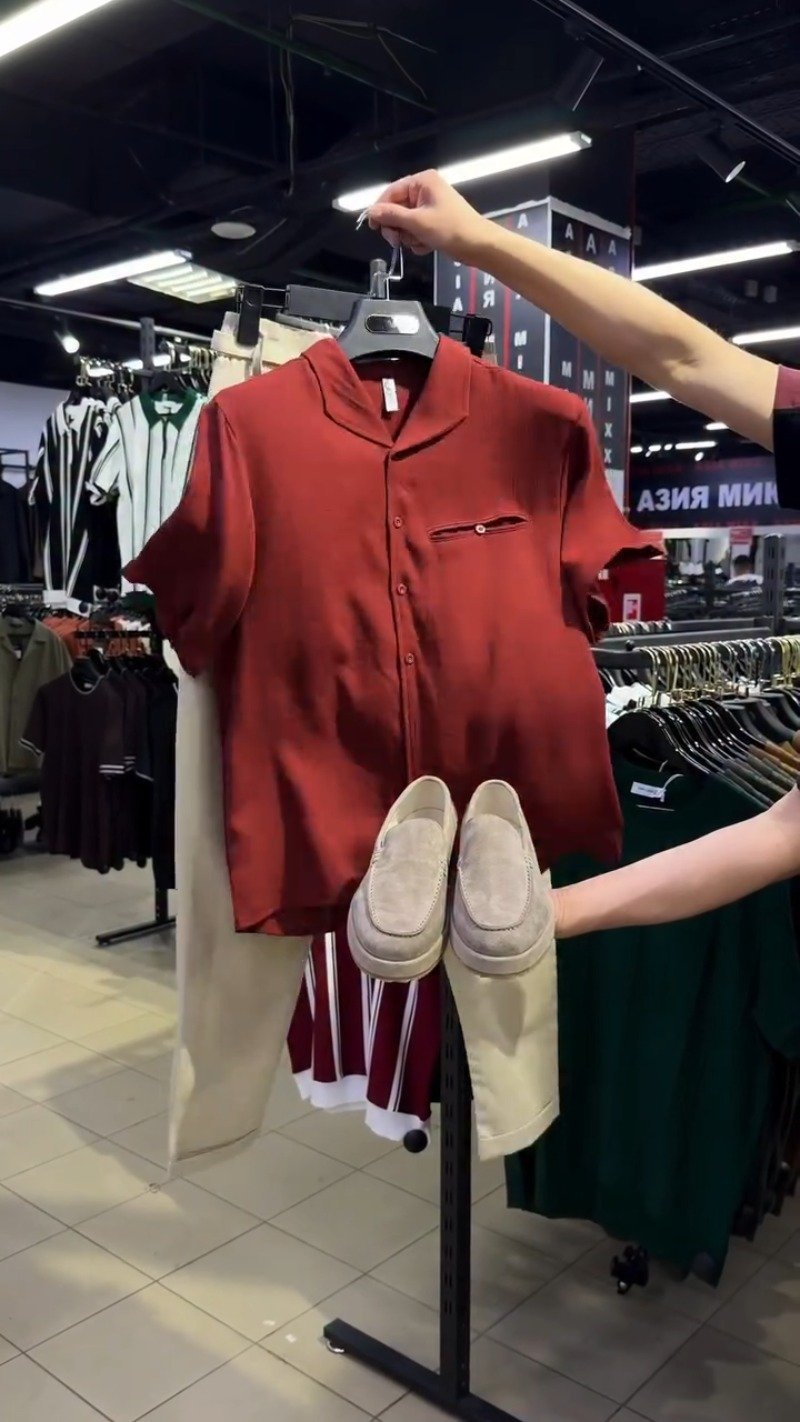 Rustic Earth Short-Sleeved Casual Co-ord Set โ Available in Terracotta & Beige Tones
