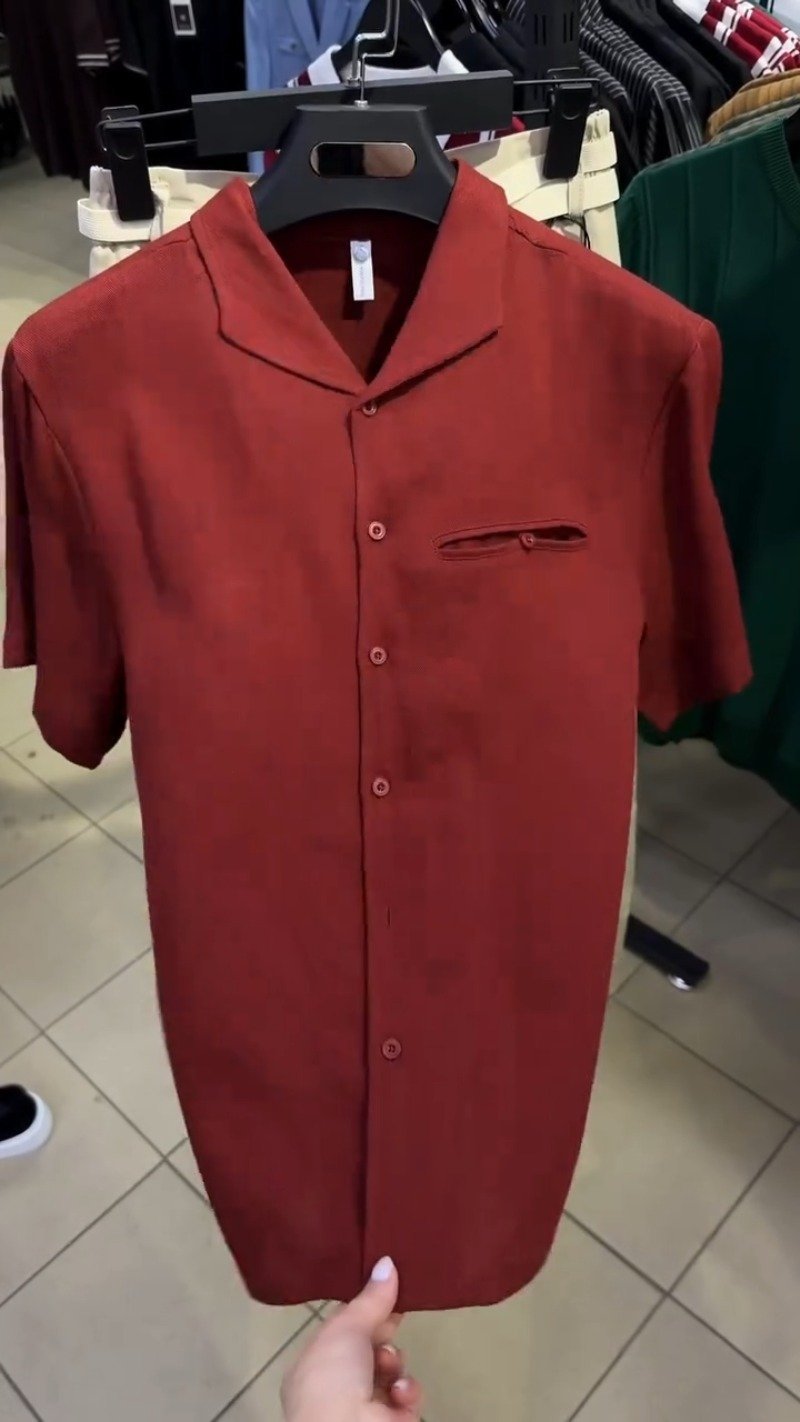 Rustic Earth Short-Sleeved Casual Co-ord Set โ Available in Terracotta & Beige Tones - Image 2