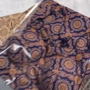 Exquisite Bandhani Print Designer Blouse – Available in Deep Maroon, Mustard Yellow, and Olive Green