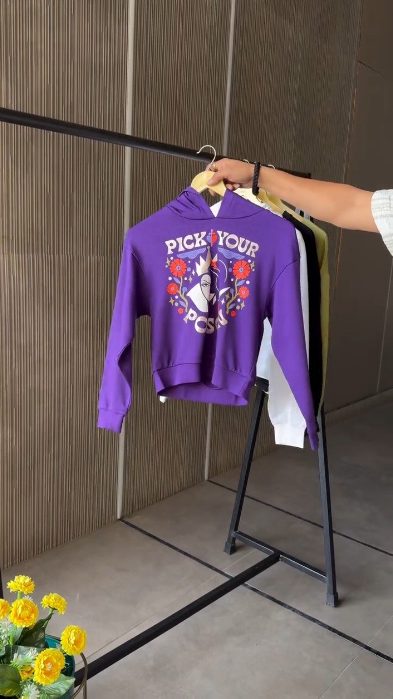 Contemporary Chic Cropped Pullovers & Hoodies Collection β Available in Pink, Olive Green, Beige, Navy Blue, Grey, & Tan - Image 7